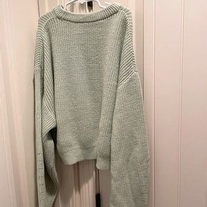 Mint colored Sweater